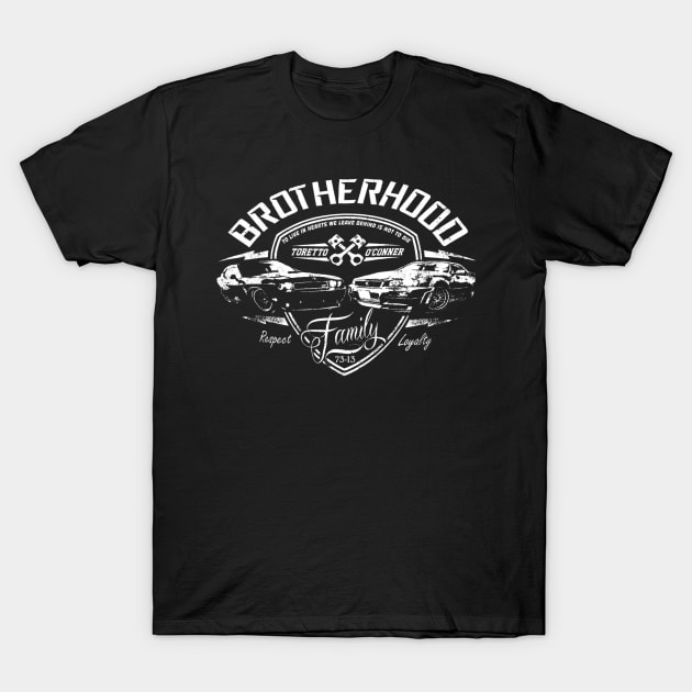 Fast and Furious Brotherhood T-Shirt by NickLiStuff